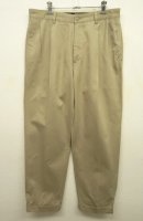 画像: 90'S RALPH LAUREN "HAMMOND PANT" ツープリーツ チノパンツ BEIGE (VINTAGE) 「Bottoms」 入荷しました。