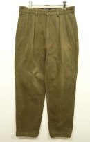 画像: 90'S RALPH LAUREN "ANDREW PANT" ツープリーツ チノパンツ KHAKI (VINTAGE) 「Bottoms」 入荷しました。