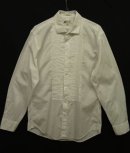 画像: J.CREW "LUDLOW" THOMAS MASON生地 フロントプリーツシャツ (USED) 「L/S Shirt」 入荷しました。
