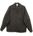 画像: CALTOP オープンカラー 長袖シャツ ブラック USA製 (NEW) 「L/S Shirt」 入荷しました。