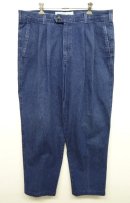 画像: DOCKERS ツープリーツ デニム トラウザーズ インディゴ USA製 (USED) 「Bottoms」 入荷しました。