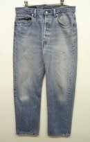 画像: 90'S LEVIS 501 デニム USA製 W34L32 (VINTAGE) 「Bottoms」 入荷しました。