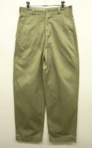 画像: 60'S アメリカ軍 US ARMY コットン100% チノパンツ アルミジップ (VINTAGE) 「Bottoms」 入荷しました。