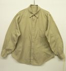 画像: 50'S アメリカ軍 US ARMY "STAND-UP COLLAR" ポプリンシャツ KHAKI (VINTAGE) 「L/S Shirt」 入荷しました。