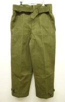 画像: 50'S フランス軍 メタルボタン モーターサイクル オーバーパンツ OLIVE (DEADSTOCK) 「Bottoms」 入荷しました。