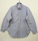 画像: 70'S BROOKS BROTHERS "6ボタン" オックスフォード BDシャツ ブルー USA製 (VINTAGE) 「L/S Shirt」 入荷しました。