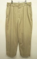 画像: BILLS KHAKIS "M1P" ツープリーツ チノパンツ ベージュ USA製 (USED) 「Bottoms」 入荷しました。