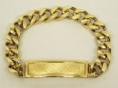 画像: IDプレート チェーンブレスレット ゴールド (DEADSTOCK) 「Accessorie」 入荷しました。