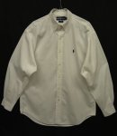 画像: 90'S RALPH LAUREN "BLAKE" ブロード ボタンダウンシャツ WHITE (VINTAGE) 「L/S Shirt」 入荷しました。
