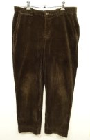 画像: 90'S RALPH LAUREN 太畝 コーデュロイパンツ DK BROWN (VINTAGE) 「Bottoms」 入荷しました。