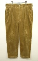 画像: 90'S RALPH LAUREN ツープリーツ 太畝 コーデュロイパンツ CAMEL (VINTAGE) 「Bottoms」 入荷しました。