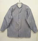 画像: チェコ軍 スタンドカラー プリズナーシャツ ストライプ柄 (DEADSTOCK) 「L/S Shirt」 入荷しました。