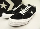 画像: CONVERSE "ONE STAR OX" スウェード BLACK (NEW) 「Shoes」 入荷しました。