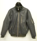 画像: 80'S ドイツ軍 レザー フライトジャケット DK GREY (VINTAGE) 「Jacket」 入荷しました。