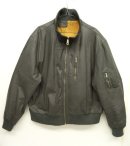 画像: 80'S ドイツ軍 レザー フライトジャケット DK GREY (VINTAGE) 「Jacket」 入荷しました。