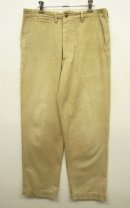 画像: 50'S アメリカ軍 US ARMY "45KHAKI" サイドダブルステッチ ボタンフライ チノパンツ (VINTAGE) 「Bottoms」 入荷しました。