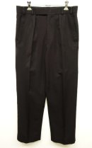 画像: イギリス軍 ROYAL NAVY "No.3 DRESS" プリーツ入り ウール ドレスパンツ BLACK (VINTAGE) 「Bottoms」 入荷しました。