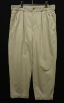 画像: BILLS KHAKIS "M1P" ツープリーツ チノパンツ ライトベージュ USA製 (USED) 「Bottoms」 入荷しました。
