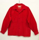画像: 60'S TOWNCRAFT コーデュロイ オープンカラーシャツ RED (VINTAGE) 「L/S Shirt」 入荷しました。