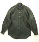 画像: 90'S RALPH LAUREN "TILDEN" ボタンダウンシャツ チャコール (VINTAGE) 「L/S Shirt」 入荷しました。