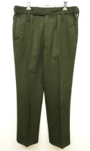 画像: イギリス軍 ROYAL MARINES "BARRACK DRESS" プリーツ入り ウール ドレスパンツ OLIVE (VINTAGE) 「Bottoms」 入荷しました。