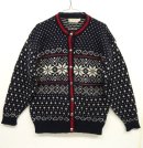 画像: 80'S LL Bean コンチョボタン ノルディックカーディガン USA製 (VINTAGE) 「Knit」 入荷しました。