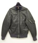 画像: 80'S ドイツ軍 レザー フライトジャケット DK GREY (VINTAGE) 「Jacket」 入荷しました。