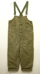 画像: 40'S アメリカ軍 US NAVY ステンシル入り デッキトラウザーズ オーバーオール CONMARコの字留め (VINTAGE) 「Bottoms」 入荷しました。