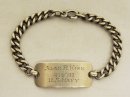 画像: アメリカ軍 US NAVY IDプレート チェーンブレスレット シルバー (VINTAGE) 「Accessorie」 入荷しました。