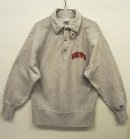 画像: 90'S CHAMPION 刺繍タグ 襟＆チンスト付き リバースウィーブ グレー USA製 (VINTAGE) 「Sweat Shirt」 入荷しました。