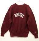 画像: 90'S CHAMPION 刺繍タグ リバースウィーブ バーガンディ USA製 (VINTAGE) 「Sweat Shirt」 入荷しました。