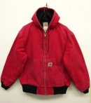 画像: 90'S CARHARTT 裏地キルティング ダック パーカー RED (VINTAGE) 「Jacket」 入荷しました。