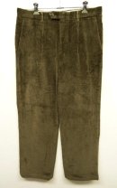 画像: NEW CONRAD ワンプリーツ 太畝 コーデュロイパンツ KHAKI (VINTAGE) 「Bottoms」 入荷しました。