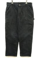 画像: 90'S CARHARTT 裏地フランネル ダック ペインターパンツ ブラック (VINTAGE) 「Bottoms」 入荷しました。