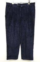 画像: GUISE ワンプリーツ 太畝 コーデュロイパンツ NAVY (VINTAGE) 「Bottoms」 入荷しました。