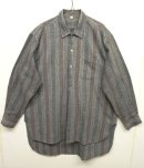 画像: UNKNOWN ウール グランパシャツ ストライプ柄 (VINTAGE) 「L/S Shirt」 入荷しました。