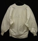 画像: 90'S CHAMPION "Kellogg" 刺繍タグ リバースウィーブ オールホワイト USA製 (VINTAGE) 「Sweat Shirt」 入荷しました。