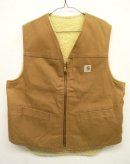 画像: 80'S CARHARTT 裏ボア入り ダックベスト USA製 (VINTAGE) 「No Sleeve」 入荷しました。