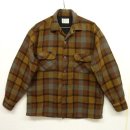 画像: 70'S TOWNCRAFT ウール オープンカラーシャツ チェック柄 (VINTAGE) 「L/S Shirt」 入荷しました。