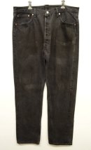 画像: 90'S LEVIS 501 デニム BLACK USA製 W38L34 (VINTAGE) 「Bottoms」 入荷しました。