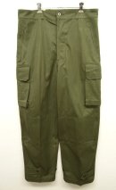 画像: 50'S フランス軍 M47 HBT フィールドパンツ 後期型 OLIVE サイズ35 (DEADSTOCK) 「Bottoms」 入荷しました。