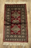 画像: ウール トライバルラグ 114cm x 63cm (ANTIQUE) 「Antique Goods」 入荷しました。