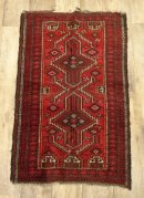 画像: ウール トライバルラグ 105cm x 67cm (ANTIQUE) 「Antique Goods」 入荷しました。
