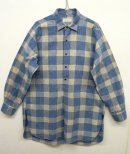 画像: ACKEL ユーロワーク マチ付き グランパシャツ チェック柄 (VINTAGE) 「L/S Shirt」 入荷しました。