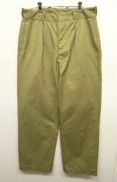 画像: 60'S フランス軍 M52 プリーツ入り チノパンツ (DEADSTOCK) 「Bottoms」 入荷しました。