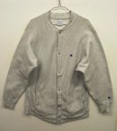 画像: 90'S CHAMPION 刺繍タグ リバースウィーブ スナップボタン カーディガン グレー USA製 (VINTAGE) 「Sweat Shirt」 入荷しました。