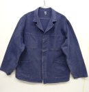 画像: ユーロワーク コットン100% ワークジャケット カバーオール ブルー (VINTAGE) 「Jacket」 入荷しました。