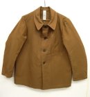 画像: 70'S イタリアンプリズナー コットンダック ワークジャケット カバーオール BROWN (DEADSTOCK) 「Jacket」 入荷しました。