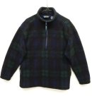 画像: 90'S EDDIE BAUER "EBTEK" ハーフジップ フリースジャケット ブラックウォッチ柄 (VINTAGE) 「Jacket」 入荷しました。