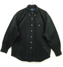 画像: 90'S RALPH LAUREN "BLAKE" コットンツイル BDシャツ BLACK (VINTAGE) 「L/S Shirt」 入荷しました。